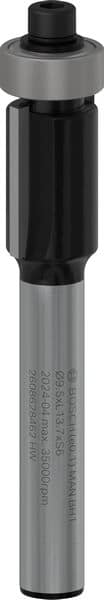 BOSCH Bündigfräser 6 mm, D1 9,5 mm, L 12,6 mm, G 56 mm