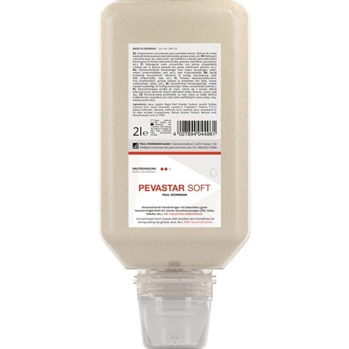 PAUL VOORMANN Handreinigung PEVASTAR SOFT 2l silikon- u.lösemittelfrei Softflasche