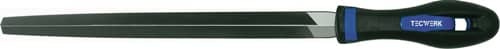 TECWERK Werkstattfeile DIN 7261 L.200mm Q.14mm Hieb 2 Dreikant 2K-Ergo TECWERK