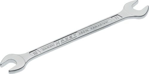HAZET Doppelmaulschlüssel 450N 10x11mm L.155,7mm verchr.HAZET