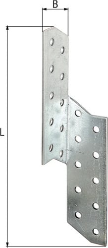 Sparrenpfettenanker ETA-08/0170 links / rechts x32x2mm GAH