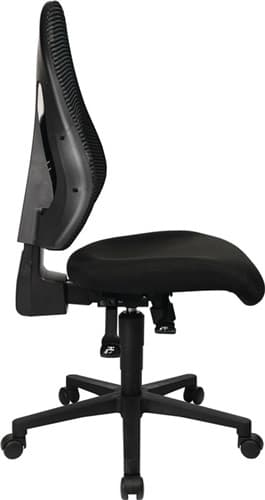 TOPSTAR Bürodrehstuhl mit Synchrontechnik ohne Armlehnen TOPSTAR
