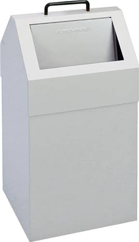 STUMPF Wertstoffsammler 45l H650xB330xT310mm lichtgrau stationär
