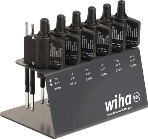 WIHA Drehmomentschraubendreher-Satz 2921 19-tlg.0,6-3 Nm einstellb.WIHA