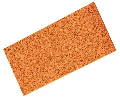 KRONEN-HANSA Schwammgummiauflage L280xB140xS10mm grob rot KRONEN-HANSA