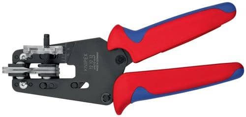 KNIPEX Abisolierzange L.195mm brün.m.Mehrkomp.-Hüllen KNIPEX