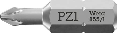 WERA Bit 855/1 Z 1/4 Zoll PZD 1 L.25mm WERA