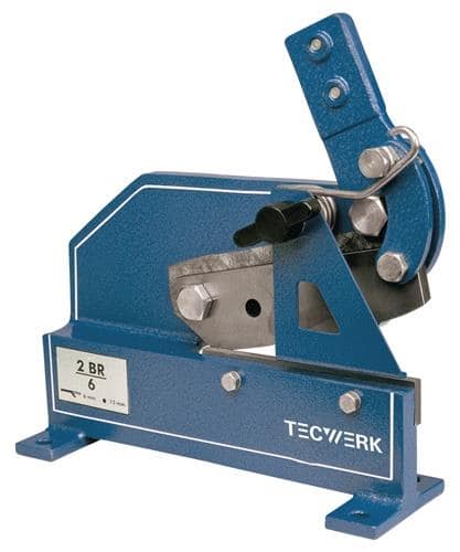 TECWERK Blech-/Rundstahlschere 2BR/5 Messer-L.150mm Stahlbl.50x5mm Rundstahl 11mm TW