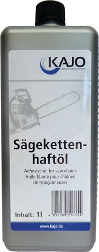 KAJO Sägekettenhaftöl 75-95 mm²/s (bei 40GradC) 1l Flasche KAJO