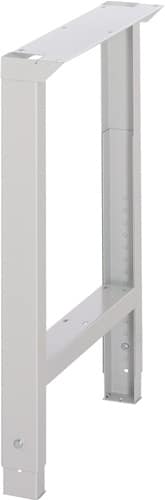 TECWERK Werkbankfuß BK 650 verstellb.H750-1100xB70/120mm lichtgrau TECWERK
