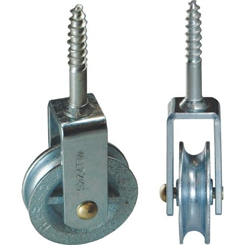 HBS-BETZ Waschseilrolle 5000 Nut 10mm Grauguss verz.Halterung STA verz.HBS-BETZ