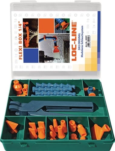Kühlmittelgelenkschlauch-Set Größe 1/4 ″ LOC-LINE