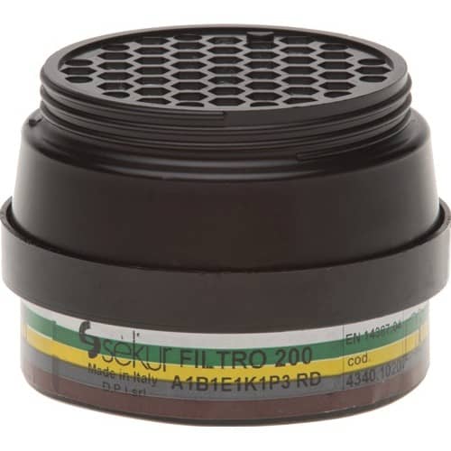 EKASTU Mehrbereichskombifilter 200 A1B1E1K1-P3 EN 14387 f.EKASTU