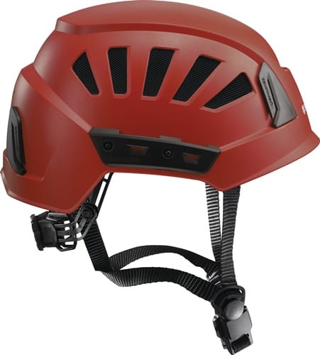 SKYLOTEC Kletterhelm INCEPTOR GRX-MTN rot Polycarbonat/Acrylnitril-Butadien-Styrol