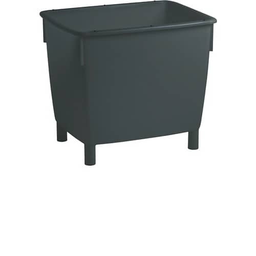 CRAEMER Leichtbaubehälter L945xB725xH830mm PE (HDPe) basaltgrau CRAEMER