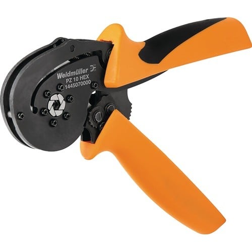 WEIDMÜLLER Crimpzange PZ 10 HEX L.195mm 0,25-10 (AWG 26...8)mm² WEIDMÜLLER