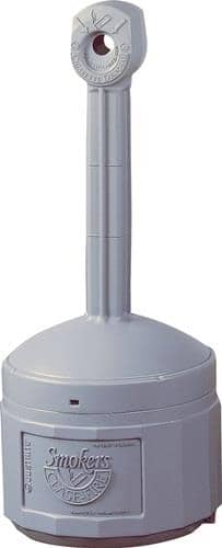 JUSTRITE Standascher D419xH978mm grau Stand.PE JUSTRITE
