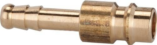 Einstecktülle Messing blank Stecker DN 7,2 TECWERK