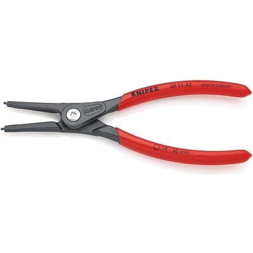 KNIPEX Präzisionssicherungsringzange A 2 f.Wellen D.19-60mm L.180mm KNIPEX