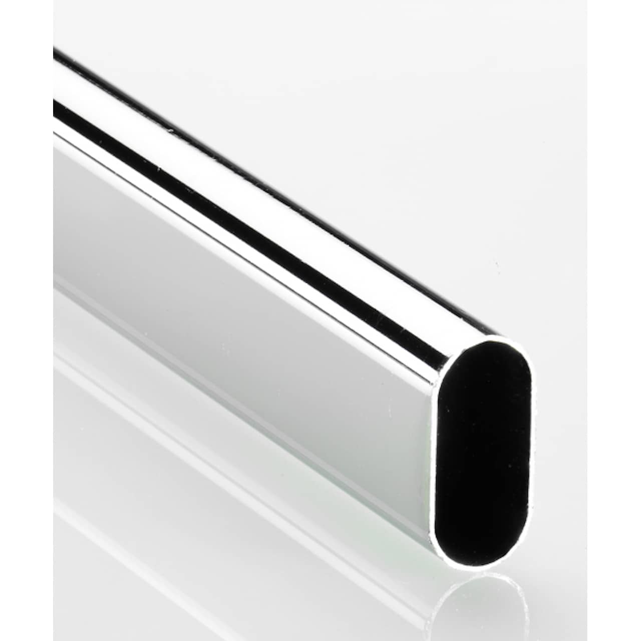 HETTICH Schrankrohre 30 x 15 mm verchromt,