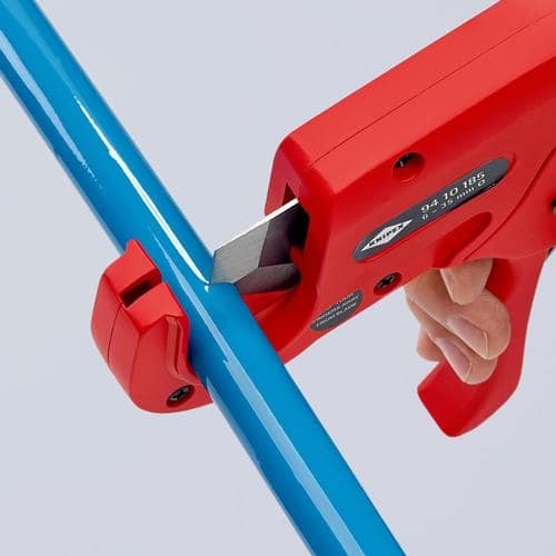 KNIPEX Rohrschneider f.Rohre D.6-35mm L.185mm Aluminium-Druckguss KNIPEX