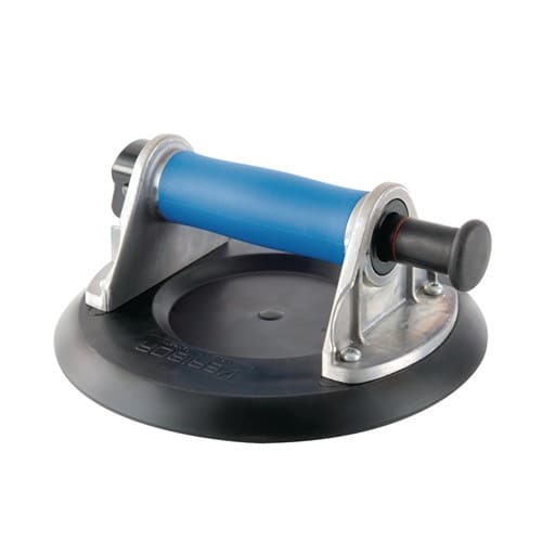 VERIBOR Pumpensaugheber Trgf.120kg Kopf-D.214mm 1 Kopf Alu VERIBOR
