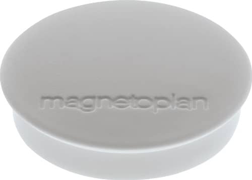 MAGNETOPLAN Magnet Basic D.30mm grau MAGNETOPLAN