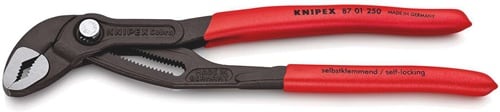 KNIPEX Wasserpumpenzange Cobra® L.250mm Spann-W.46mm pol.Ku.-Überzug KNIPEX