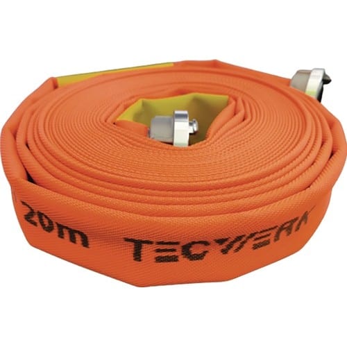 TECWERK Bau-/Industrieschlauch ID 75mm L.20m leuchtorange Rl.TECWERK