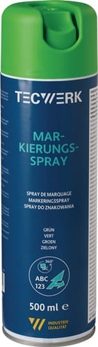 TECWERK Markierungsspray grün 500ml Spraydose TECWERK