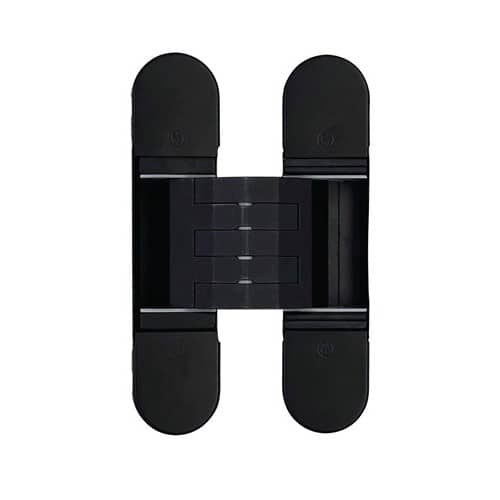 BSW verdecktl.Objektband Hide 3D130-80 ma schwarz Bandhöhe 130mm Bel.-W.80kg BSW