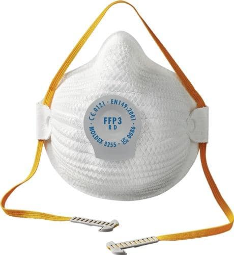 MOLDEX Atemschutzmaske AIR 325501 FFP3 R D m.Ausatemventil faltbar S/M MOLDEX