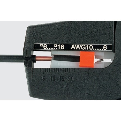 WEIDMÜLLER Automatikabisolierzange Stripax® 16 L.190mm 6-16 (AWG 10...6) mm²