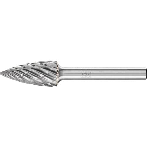 PFERD TOOLS Frässtift SPG D.12mm Kopf-L.25mm Schaft-D.6mm HM Verz.STEEL PFERD