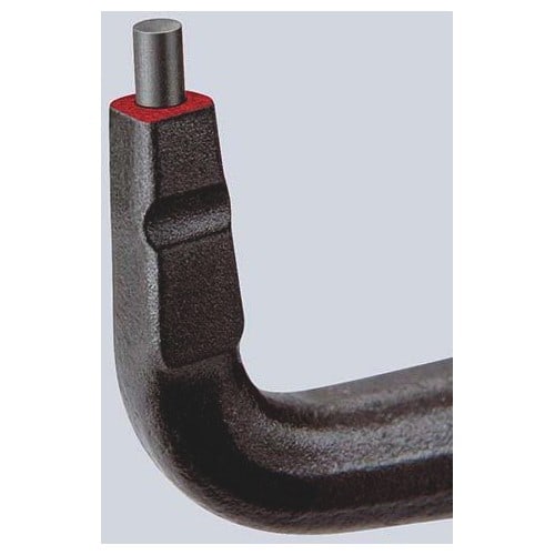 KNIPEX Außensicherungsringzange A 21 f.Wellen D.19-60mm 90Grad gew.L.165mm KNIPEX