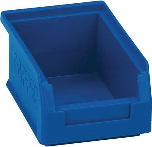 RASTERPLAN Sichtlagerkasten L160xB105xH75mm PE blau RASTERPLAN