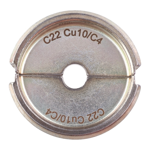 MILWAUKEE C22 Cu10/C4 Presseinsatz für hydraulisches Akku-Presswerkzeug