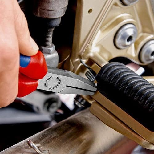 KNIPEX Flachzange Gesamt-L.160mm verchr.