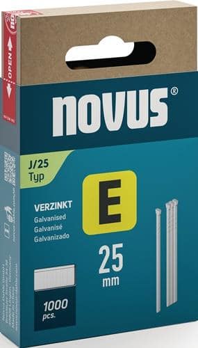 Nägel E Typ J mit Kopf 1000 St. NOVUS