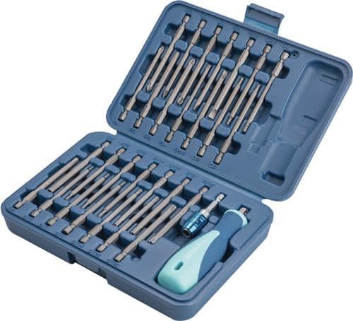 TECWERK Bitsortiment 30-tlg.Schlitz/PH/PZD/TX-BO/6Kt.TECWERK