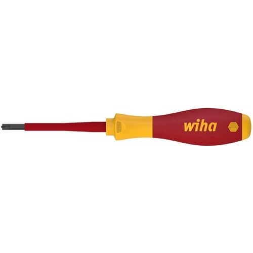 WIHA Schraubendreher 328 Gr.SL/PZD 1 Klingen-L.80mm VDE isol.WIHA