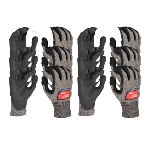 MILWAUKEE Größe 9 (L) 12er Pack Schnittschutzhandschuhe Klasse F