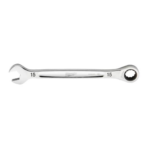 MILWAUKEE 15 mm MAX BITE Ratschen-Ringmaulschlüssel