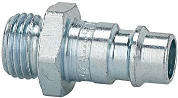 RIEGLER Stecknippel STA verz.Stecker DN 7,2-7,8 AG G 1/4 Zoll SW 17mm RIEGLER