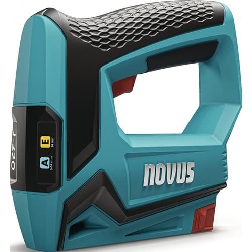 NOVUS Akku-Tacker J-220 solo 3,7V 2000 mAh A 53 E 14 Klammer-L.6-14mm Nagel-L.14mm