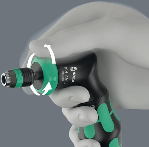WERA Magazinbithalter Kraftform Kompakt Pistol RA-R 2 13-tlg.PH/PZ/TORX WERA