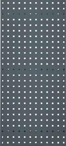 RASTERPLAN Lochplatte B450xL1000mm grau RASTERPLAN