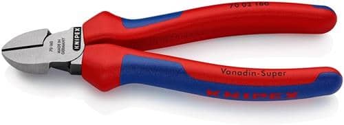 KNIPEX Seitenschneider L.160mm Kopf pol.Comfort-Griff max.2mm KNIPEX