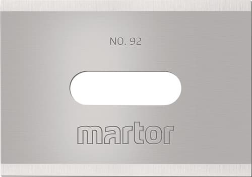 MARTOR Industrieklinge Nr.92 L.26mm B.18,5mm S.0,4mm 10 Stück/Spender MARTOR