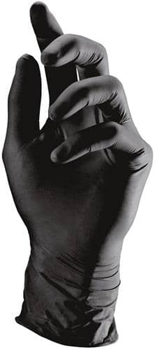 SEMPERMED Einw.-Handsch.Semperguard® Sapphire XP black Gr.S schwarz Nitril 100 St./Box